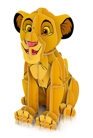 Clementoni Lion King 3D puslespil 104 stk Fjernsyn/film