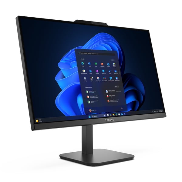 Lenovo V105 24 AMD Ryzen™ 5 40 60,5 cm (23.8") 1920 x 1080 pixlar Allt-i-ett-dator 16 GB LPDDR5-SDRAM 512 GB SSD Windows 11 Pro Wi-Fi 6 (802.11ax) Svart
