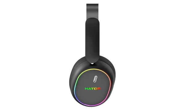 HATOR Phoenix 2 Wireless Kuulokkeet Langallinen & langaton Pääpanta Pelaaminen USB Type-C / USB Type-A Bluetooth Musta