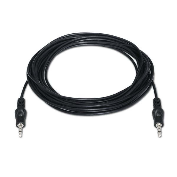 AISENS A128-0143 lydkabel 3 m 3.5mm Sort