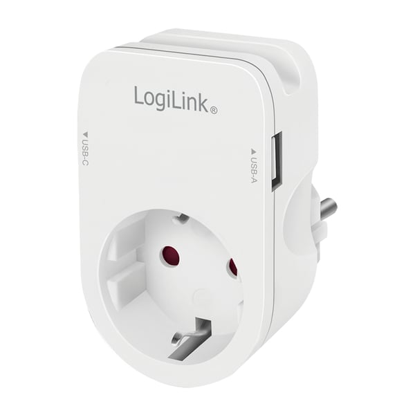 LogiLink PA0259 oplader til mobil enhed Universel Hvid Vekselstrøm Indendørs