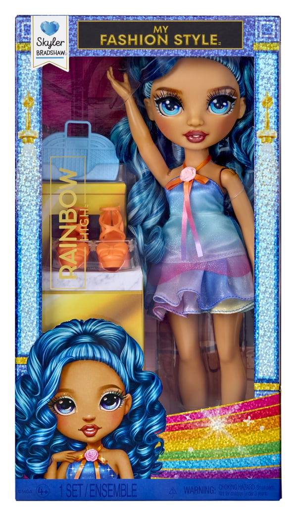 Rainbow High My Fashion Style Fashion Doll - Skyler Bradshaw (Blue)