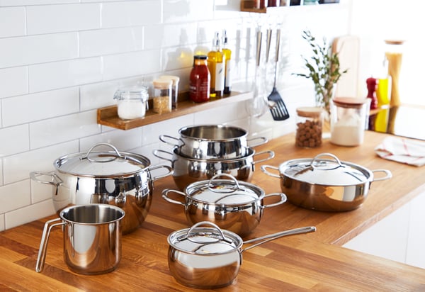 Lagostina 010704600011 pann- och grytset 11 styck