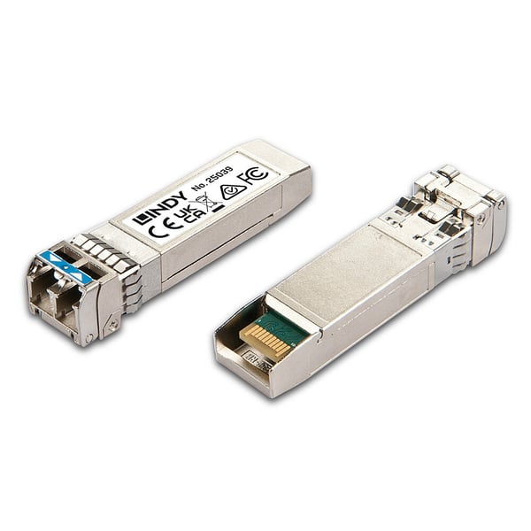 Lindy 25039 transceiver-moduler för nätverk Fiberoptik 10000 Mbit/s SFP+ 1310 nm