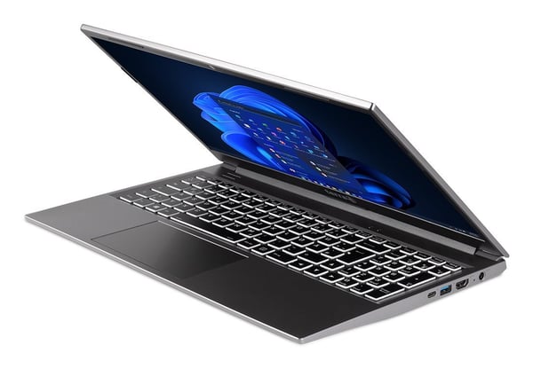 TERRA 1500P R5-7430U W11 AMD Ryzen™ 5 Bärbar dator 39,6 cm (15.6") 16 GB DDR4-SDRAM 500 GB SSD Wi-Fi 6E (802.11ax) Windows 11 Home Silver