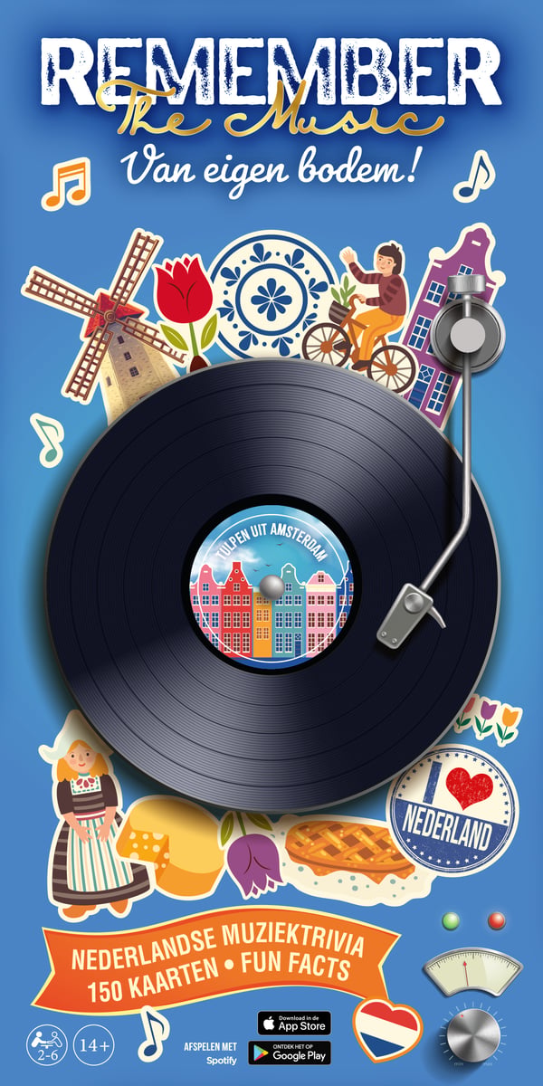 Asmodee Remember the Music Remember the Music Holland ed. van Eigen Bodem Brætspil Fest