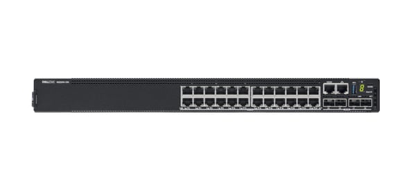 DELL N2224X-ON hanterad L3 2.5G Ethernet (100/1000/2500) 1U Svart