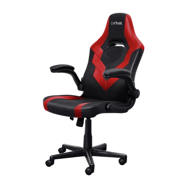 Trust GXT 703R RIYE Universal gamingstol Sort, Rød