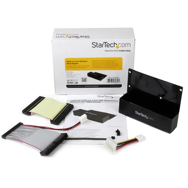 StarTech.com SATA till 2,5" eller 3,5" IDE-hårddisk-adapter för HDD-dockningsstationer