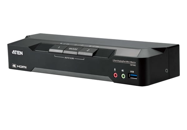 ATEN CM1942 KVM-switchar Svart