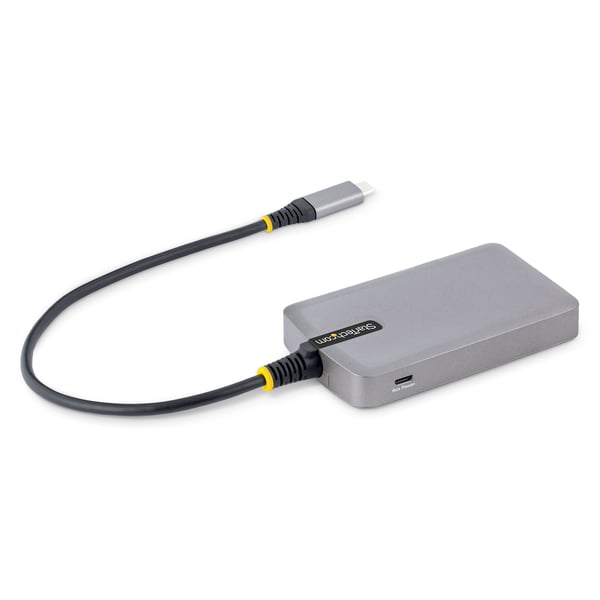 StarTech.com USB-C-hubb med 4 portar - 5 Gbps - bussdriven - USB C till 4x USB-A-hubb med valfri extra strömförsörjning - Bärbar USB-hubb för stationär/bärbär dator - 30 cm kabel - USB-expansionshubb