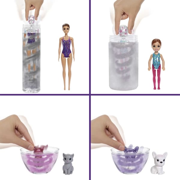 Barbie Méga Coffret Color Reveal