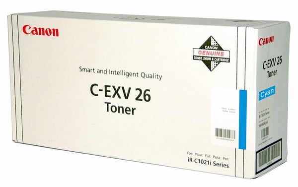 Canon C-EXV26 värikasetti 1 kpl Alkuperäinen Syaani