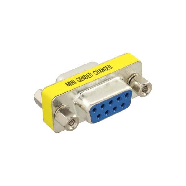 InLine 32224 kabel kønsskifter 9pin female 9 pin Sølv