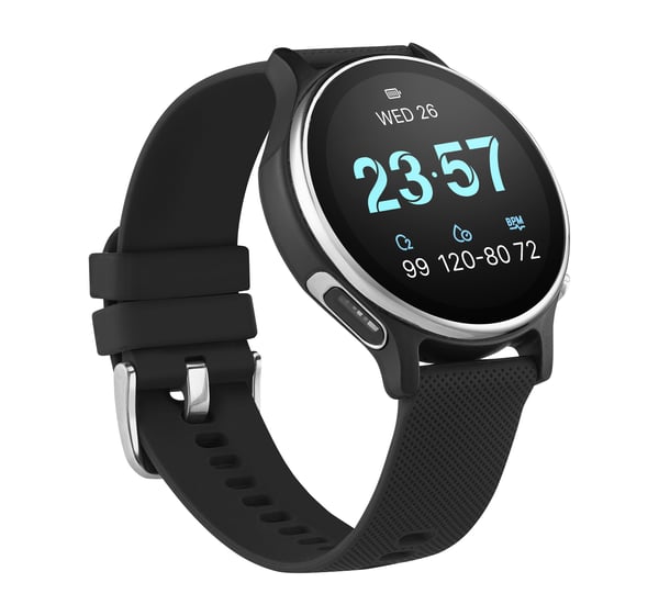 ASUS VivoWatch 6 (HC-D06) 3,53 cm (1.39") AMOLED Digital 454 x 454 pixel Berøringsskærm Sort GPS (satellit)