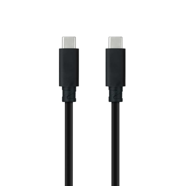Nanocable 10.01.4100 USB-kabel USB 3.2 Gen 2 (3.1 Gen 2) 0,5 m USB C 10 Gbit/sek. 100 W Sort