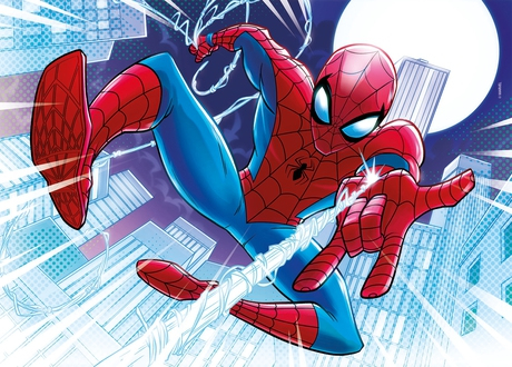Clementoni Marvel Spiderman Kontur puslespil 104 stk Kunst