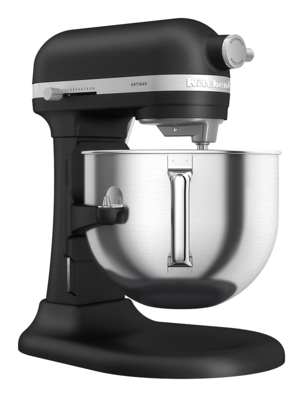 KitchenAid 5KSM70SHXEBK Bordmixer 375 W Sort, Grå, Rustfrit stål