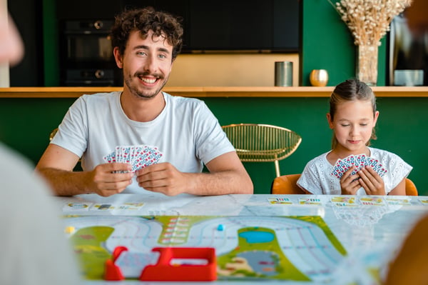 Jumbo 19900 brætspil racing Familie