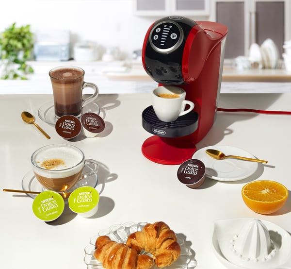 De’Longhi Genio Plus EDG315.R Fuld-auto Espressomaskine 0,8 L