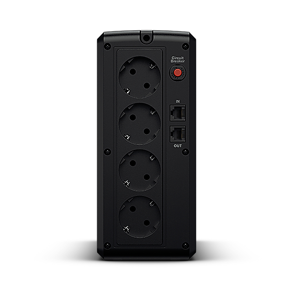 CyberPower UT1050EG UPS-enhed Interaktivt indgangsstik 1,05 kVA 630 W 4 AC stikkontakt(er)