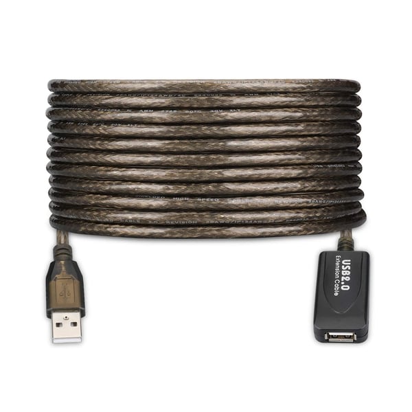 Ewent EW1021 USB-kablar USB 2.0 10 m USB A 0,48 Gbit/s Svart