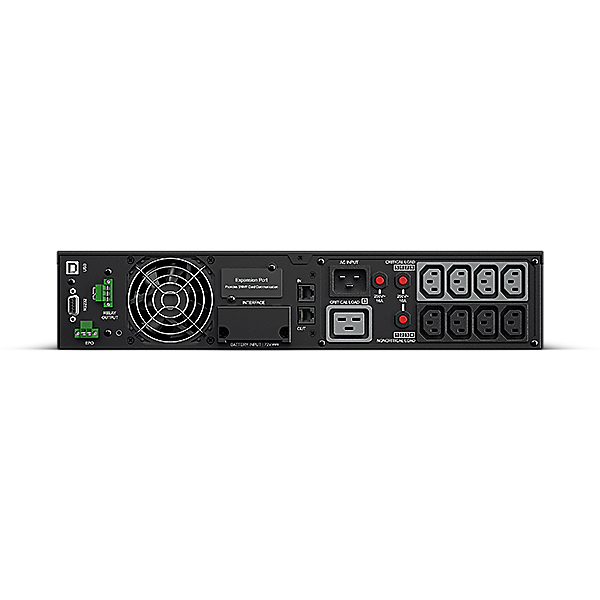 CyberPower OL2200ERTXL2U UPS-enhed Dobbeltkonvertering (online) 2,2 kVA 2000 W 9 AC stikkontakt(er)