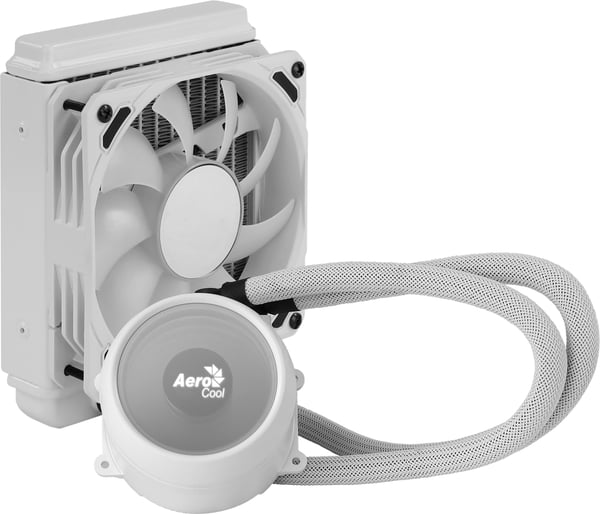 Aerocool Mirage L120 Processor Allt-i-ett vätskekylare Vit 1 styck