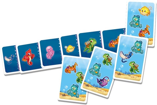 Schmidt® Spiele Blubbern 15 min Korttipeli Keräilykorttipeli