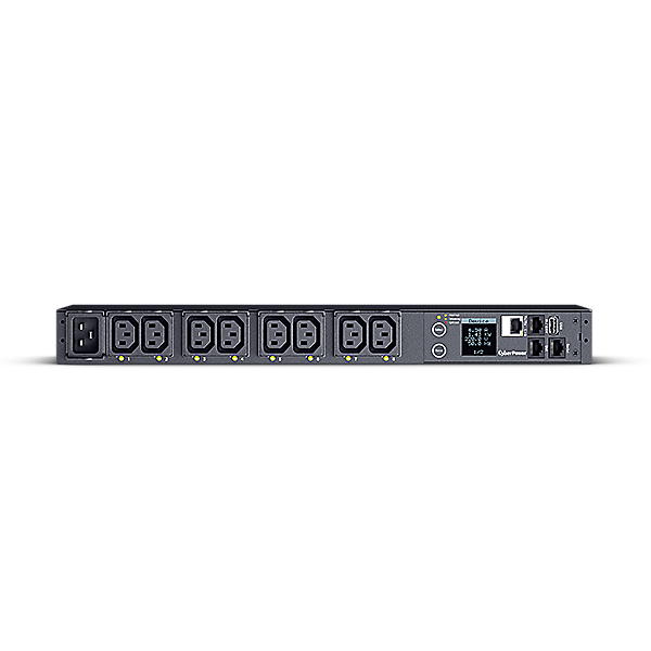 CyberPower PDU81005 strømforsyningsenhed (PDU) 8 AC stikkontakt(er) 1U Sort
