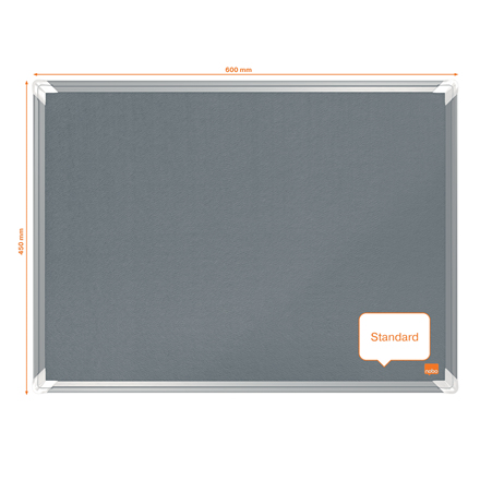 Nobo Premium Plus Anslagstavla Filt EU Ecolabel 600x450 mm