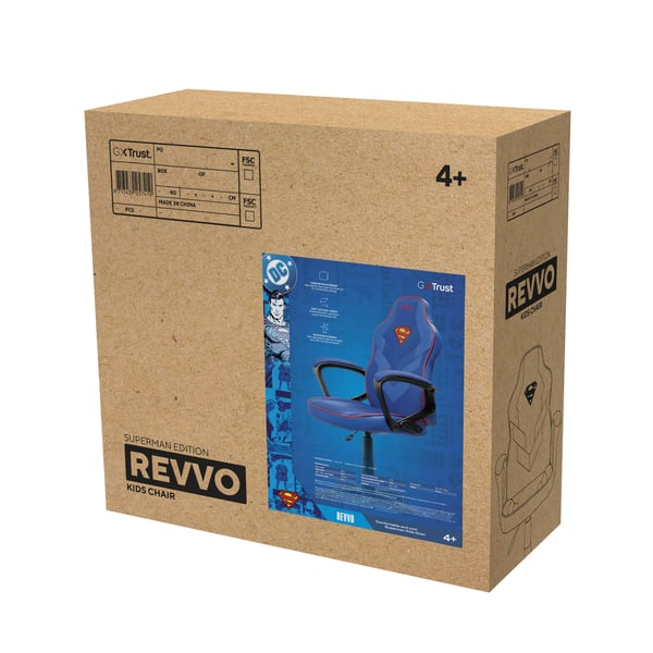 Trust GXT 703SM Revvo Yleispelituoli Sininen, Punainen