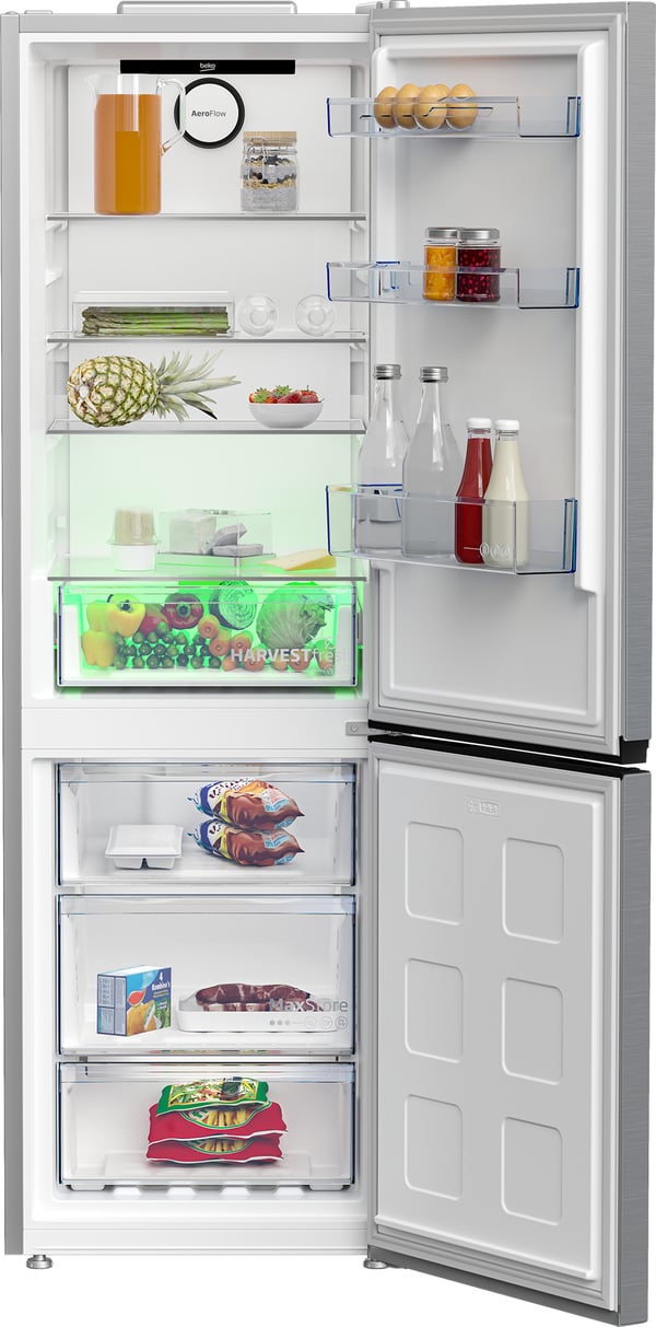 Beko B5XRCNA366HXB Fristående 316 l Metallisk