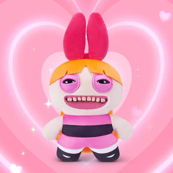 Hug-A-Lumps Fuggler Power Puff Girls 22 cm licenseret sortiment