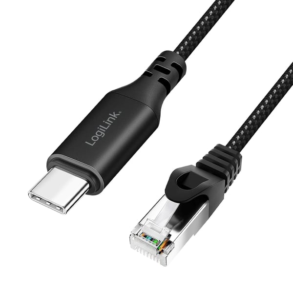 LogiLink CU0417 netværkskabel Sort 15 m Cat6 S/FTP (S-STP)