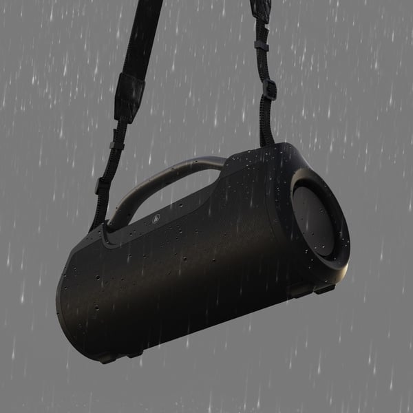 Hama SoundBarrel Bärbar stereohögtalare Svart 60 W