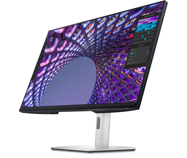 DELL P3223QE 80cm (31,5\") 4K UHD IPS-skärm HDMI/DP/USB-C/LAN Pivot HV [Energiklass F] (DELL-P3223QE)
