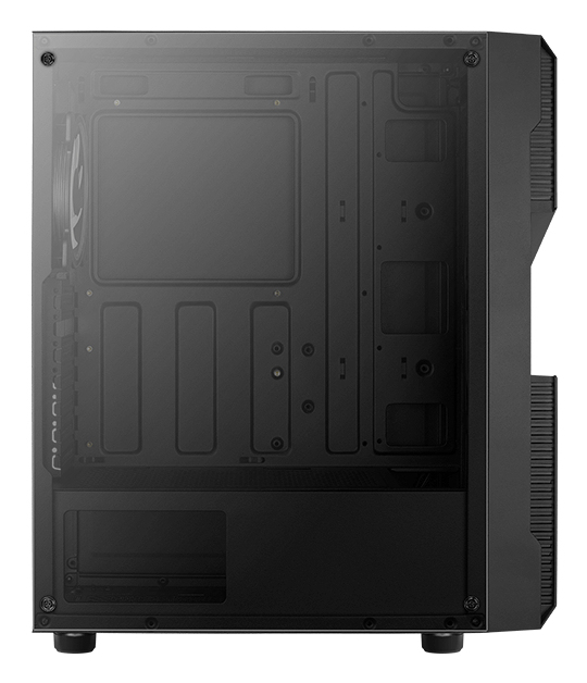 Aerocool Menace Saturn RGB Midi Tower Musta