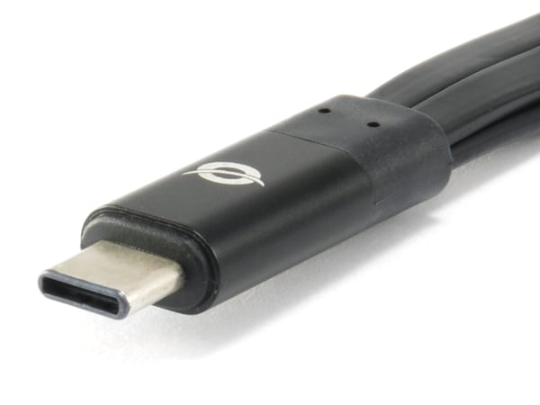 Conceptronic HUBBIES01B gränssnittshubbar USB 3.2 Gen 2 (3.1 Gen 2) Type-C 5000 Mbit/s Svart