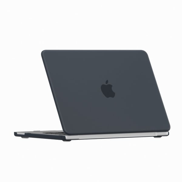 eSTUFF MacBook Neo 13 Black Frosted Hard Case 33,8 cm (13.3") Hårdt etui Sort