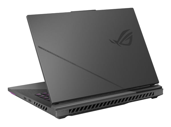 ASUS ROG Strix G16 G614FP-S5008W AMD Ryzen™ 9 9955HX Laptop 40,6 cm (16") WQXGA 32 GB DDR5-SDRAM 1 TB SSD NVIDIA GeForce RTX 5070 Wi-Fi 6E (802.11ax) Windows 11 Home Sort, Grå QWERTZ Tysk