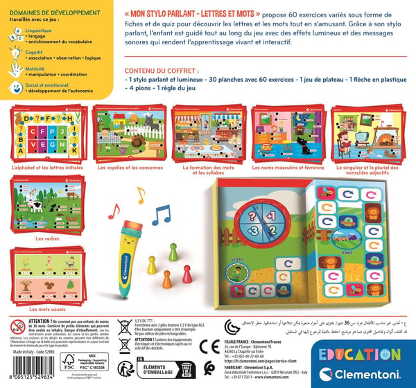 Clementoni 52983 utbildningsleksaker