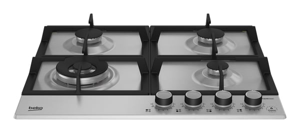 Beko HIAW64226SXE Rostfritt stål Inbyggd 60 cm Gas 4 zone(s)