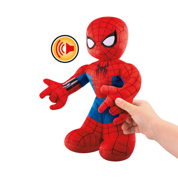 Mattel Marvel Flip & Quip Spider-Man Feature Plush