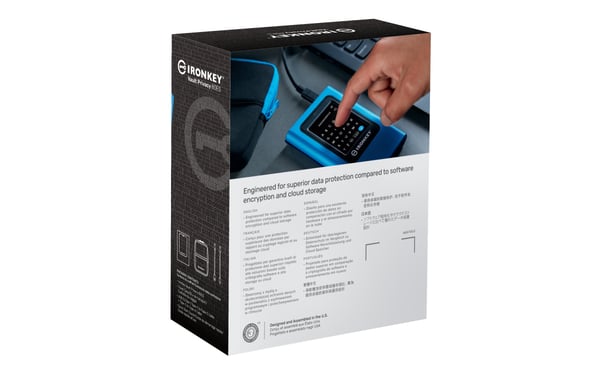 Kingston IronKey Vault Privacy 80 - SSD - krypterad - 960 GB - extern (bärbar)