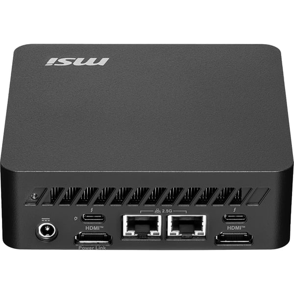MSI Cubi NUC AI+ 3MG-004EU Copilot+ PC Intel Core Ultra 5 322 16 GB DDR5-SDRAM 512 GB SSD Windows 11 Pro Mini PC Musta