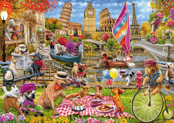 Schmidt® Spiele 59978 palapeli Kuviopalapeli 1000 kpl Taide