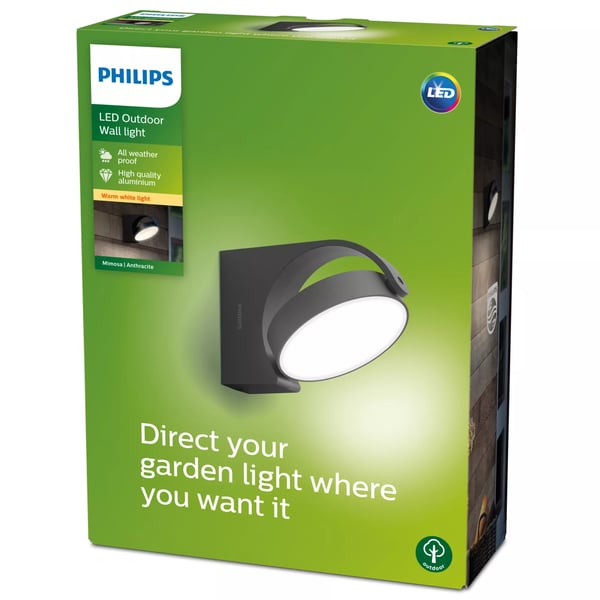 Philips Mimosa væglampe 7 W