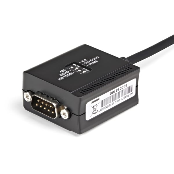 StarTech.com ICUSB422 kabel kønsskifter DB9 M USB-A FM Sort
