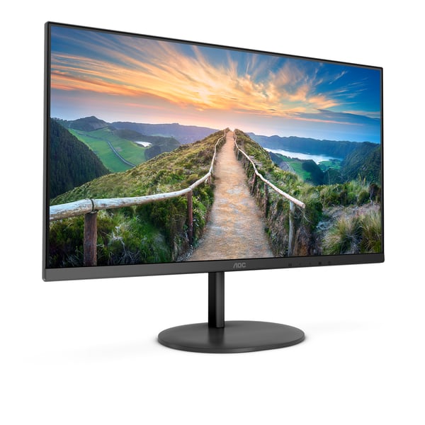 AOC V4 Q27V4EA platta pc-skärmar 68,6 cm (27") 2560 x 1440 pixlar 2K Ultra HD LED Svart